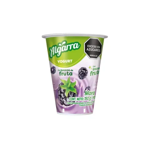 YOGURT ALGARRA MORA VASO *150 GRX