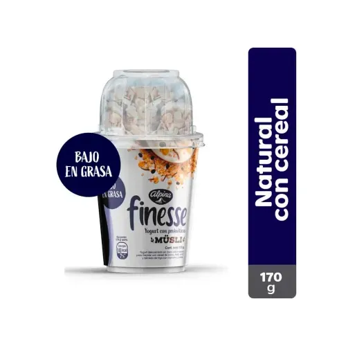 YOGURT FINESSE MUSLI *170 GRX