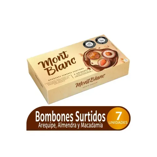 CHOCOLATE MONTBLANC ESTUCHE * 7 UNDX