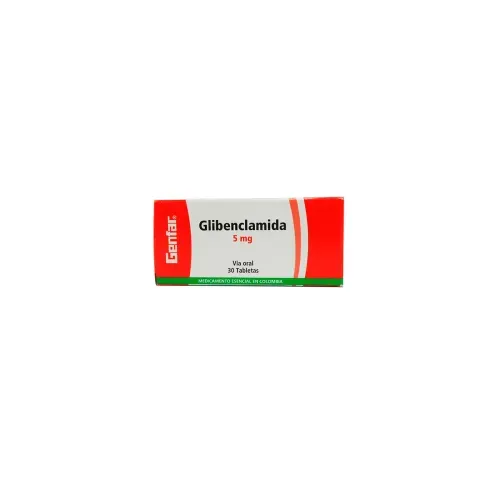 GLIBENCLAMIDA 5 MG * 30 TAB X