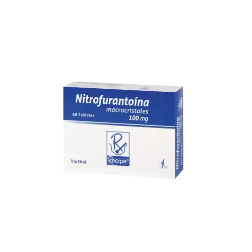 NITROFURANTOINA 100 MG * 40 TABX