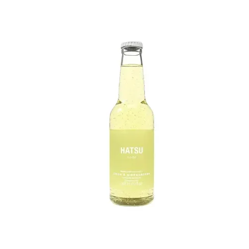 HATSU SODA LIMON & HIERBABUENA BOTELLA * 300 MLX