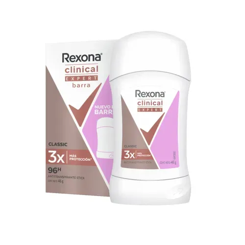 REXONA CLINICAL CLASSIC EXPERT BARRA * 46 GRX