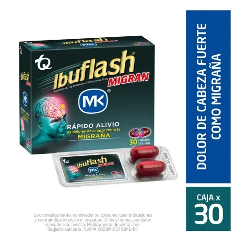 IBUFLASH MIGRAN * 30 CAPX