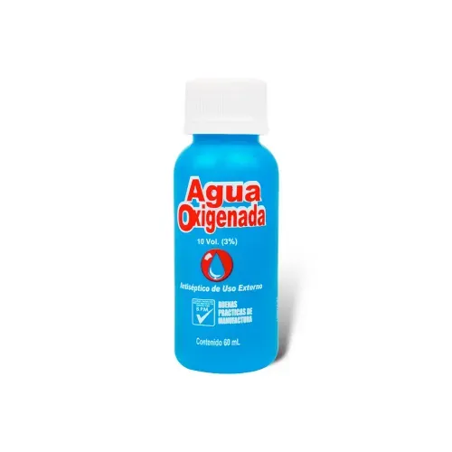 AGUA OXIGENADA * 60 ML X