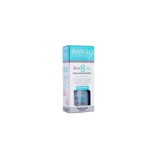 MASGLO ESMALTE BASE 8 EN 1 CLINICAL * 13.5 MLX