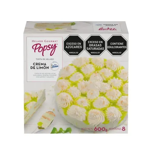 POPSY TORTA DE HELADO LIMON * 6UNDX