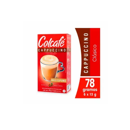 COLCAFE CAPUCHINO CLASICO * 6 S/SX