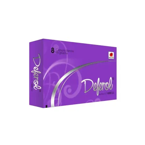 DEFEROL 14.000 U.I. * 8 CAPX