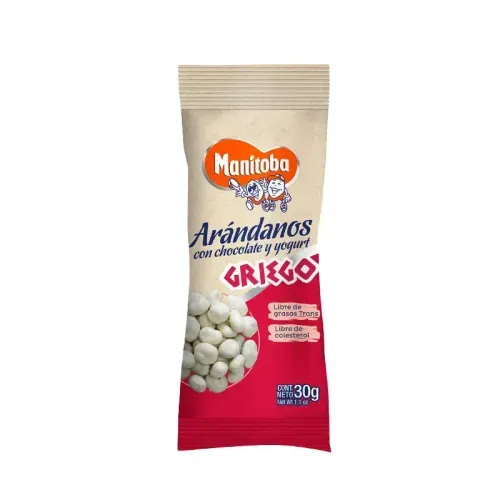 MANI ARANDANOS CON YOGURT GRIEGO * 30 GRX