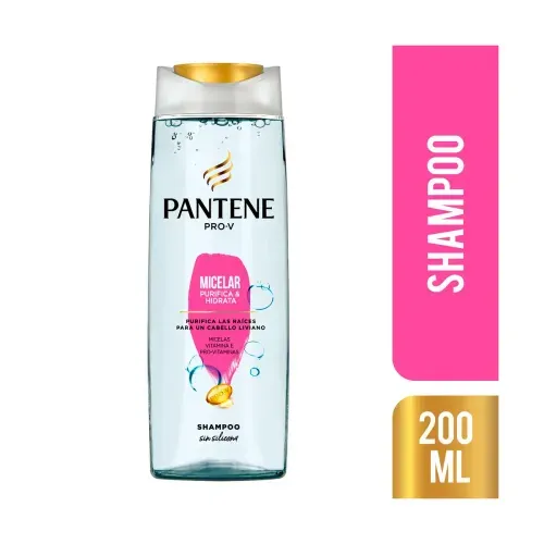 PANTENE SHAMPOO MICELAR PURIFICA E HIDRATA/SILICONA *200 MLX