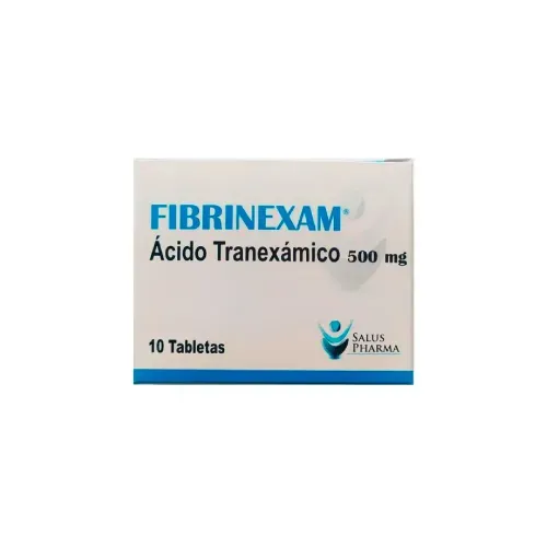 FIBRINEXAM 500 MG * 10 TABX