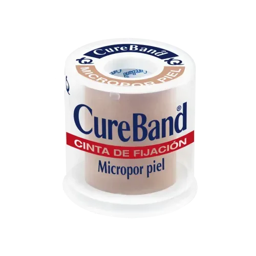 CUREBAND MICROPORE PIEL 2 * 5 YARDASX