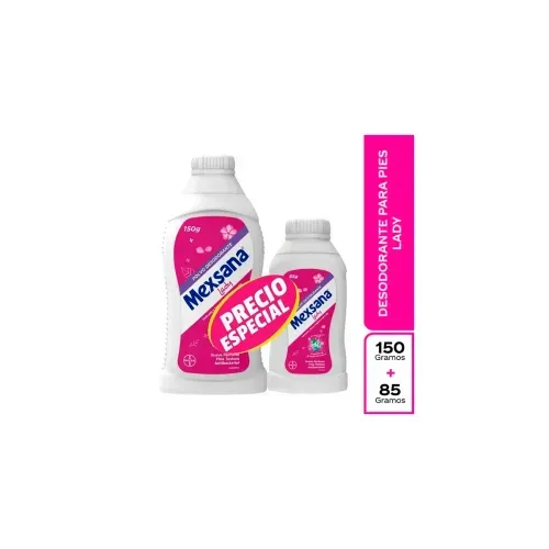 MEXSANA LADY TALCO * 150 GR + 85 GRX