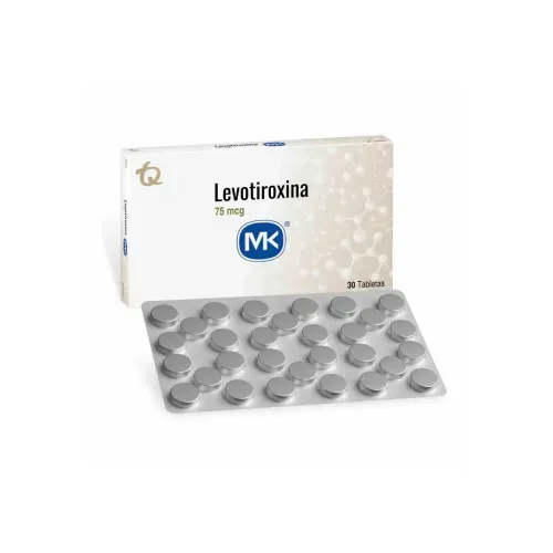 LEVOTIROXINA 75 MG * 30 TABX