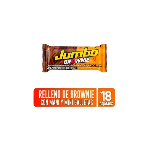 CHOCOLATE JUMBO BROWNIE * 18 GRX