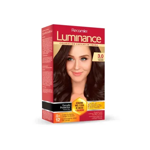 LUMINANCE KIT #3.0 CASTAÑO OSCURO *1 TUBOX
