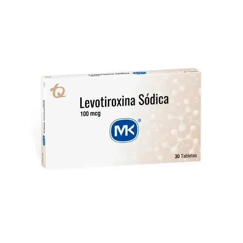 LEVOTIROXINA SODICA 100 MG * 30 TABX