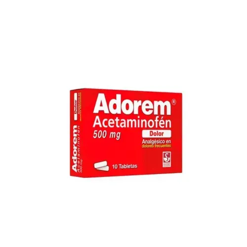 ADOREM 500 MG * 10 TABX