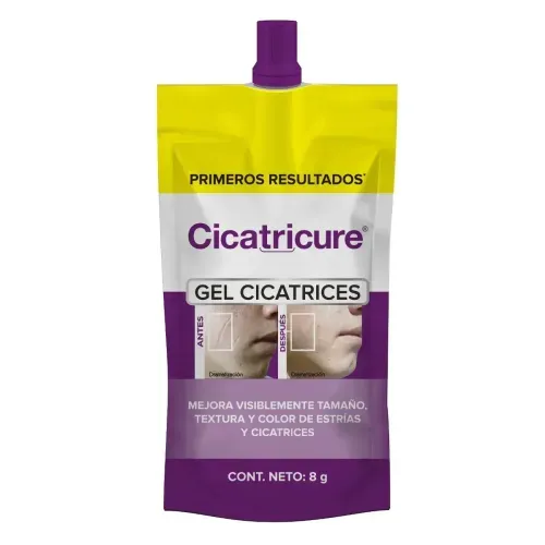 CICATRICURE GEL CICATRICES SACHET *8 GRX