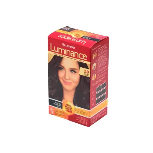 LUMINANCE #3.0 CASTAÑO OSCURO *2TUBOX