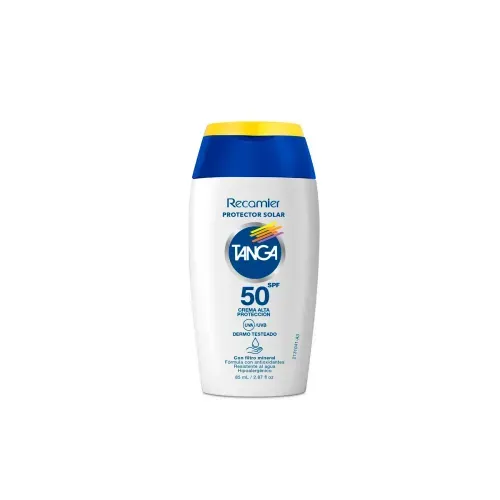 TANGA PROTECTOR SOLAR SPF 50 CREMA * 85 MLX