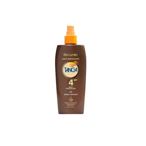 TANGA BRONCEADORES SPF 4 ACEITE * 185 MLX