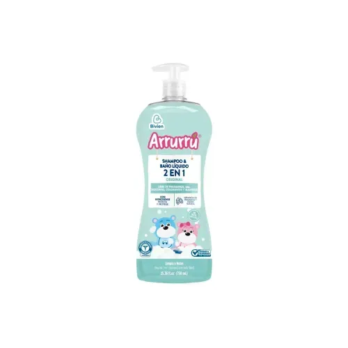 ARRURRU SHAMPOO & BAÑO 2 EN 1 ORIGINAL * 750 MLX