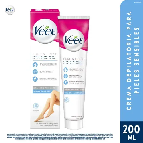 VEET CREMA DEPIL PURE & FRESH * 200 MLX