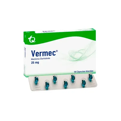 VERMEC 25 MG * 14 CAPX