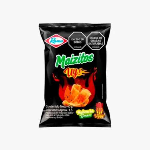 MAIZITOS HABANERO LIMON UY CHILE * 40GRX