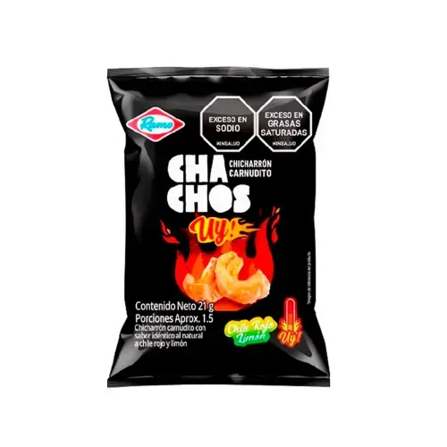 CHICHARRON CARNUDITO CHACHOS UY PICANTES * 21GRX