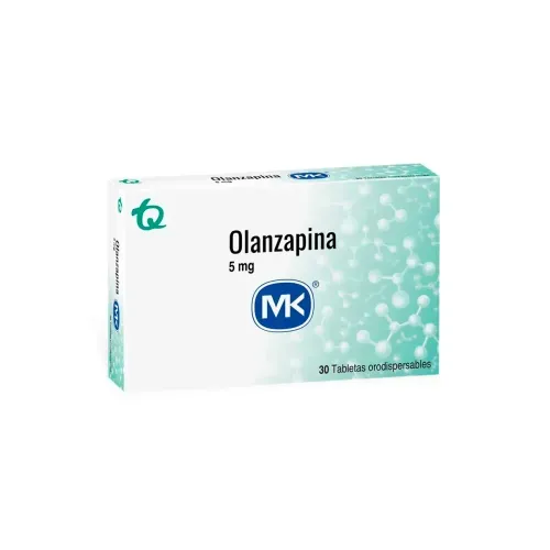 OLANZAPINA 5 MG * 30 TABX