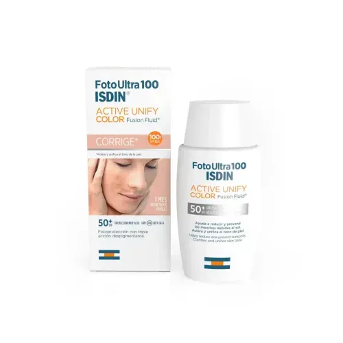 ISDIN PROTECTOR SOLAR FOTOULTRA 100 ACTIVE UNIFY COL 50 ML X