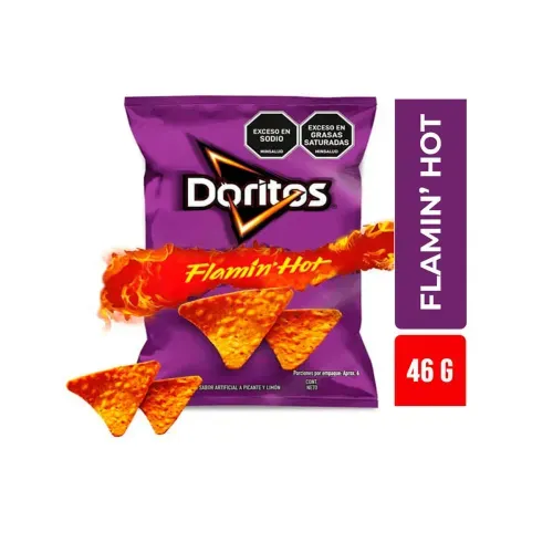 DORITOS FLAMIN HOT *46 GR X
