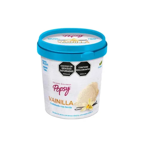 HELADO GOURMET POPSY VAINILLA WELLNESS * 300 GRX