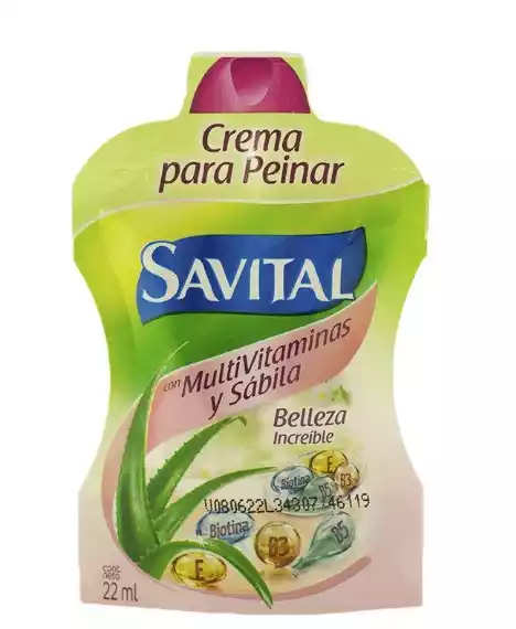 SAVITAL CR/PEINAR MULTIVITAMINAS Y SABILA * 22ML X