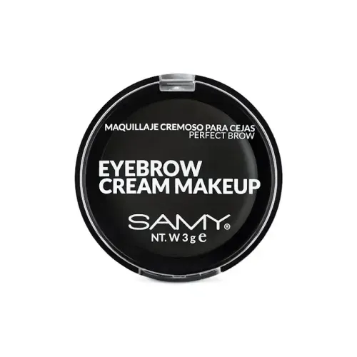 MAQUILLAJE CREMOSO PARA CEJAS NEGRO # 03X