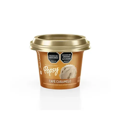 HELADO GOURMET POPSY CAFE CARAMELO *60 GRX