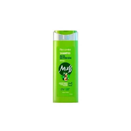 MUSS SHAMPOO ALTA NUTRICION * 220 ML X