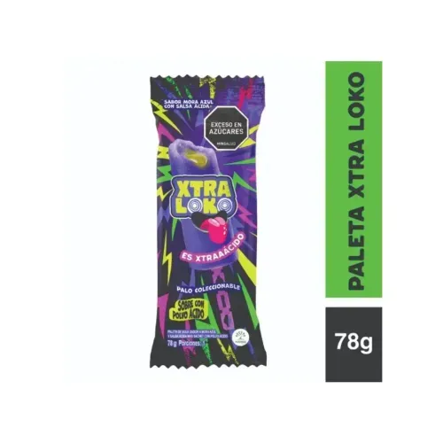 PALETA XTRA LOKO * 78 GRX