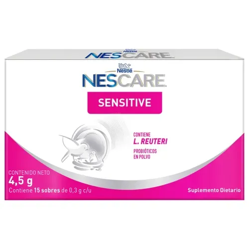 NESCARE SENSITIVE PROBIOTICOS  * 15 S/SX