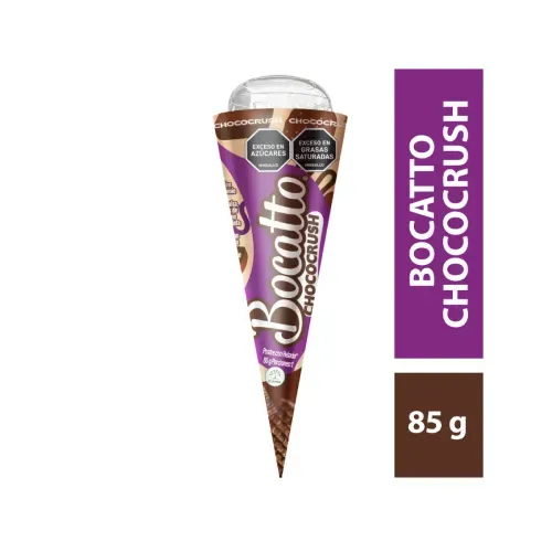 CONO BOCATTO CHOCO CRUSH * 85 GRX