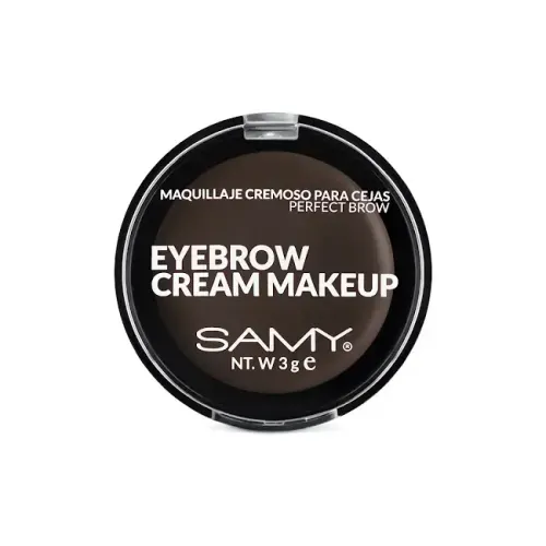 MAQUILLAJE CREMOSO PARA CEJAS OSCURO # 02X