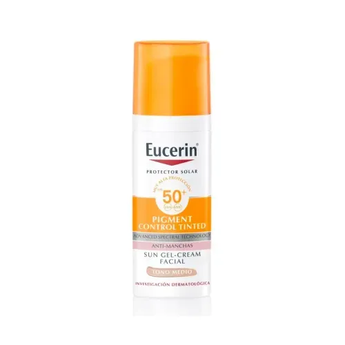 EUCERIN PROTECTOR SOLAR PIGMENT ANTI-MANCHAS CONTROL TONO MEDIO FPS 50 * 50 MLX