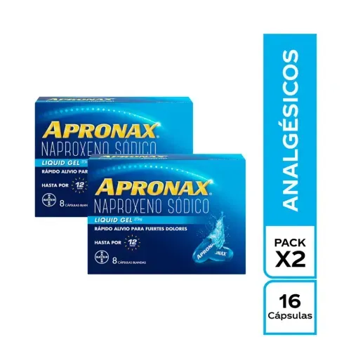 APRONAX 275 MG * PAGUE 14 LLEVE 16 TABX