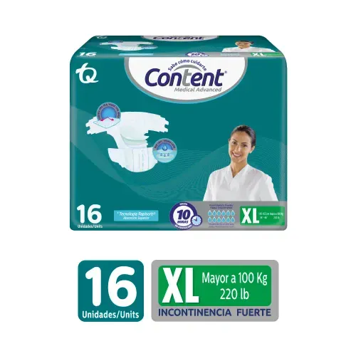 CONTENT MEDICAL ADVANCED XL * 16 UND