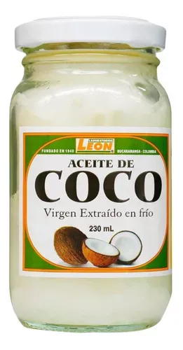ACEITE DE COCO VIRGEN EXTRAIDO EN FRIO * 230 MLX