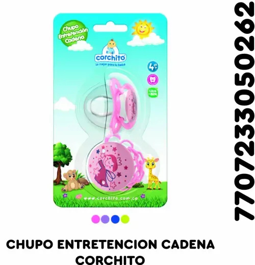 CHUPO ENTRETENCION CADENA CORCHITO * 1 UNDX